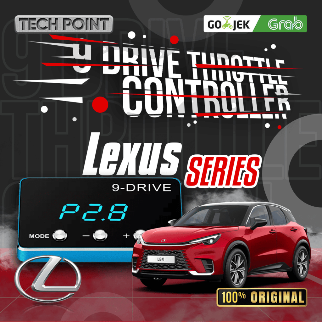 9 Drive Lexus LBX Piggyback Race Chip Throttle Controller Remap