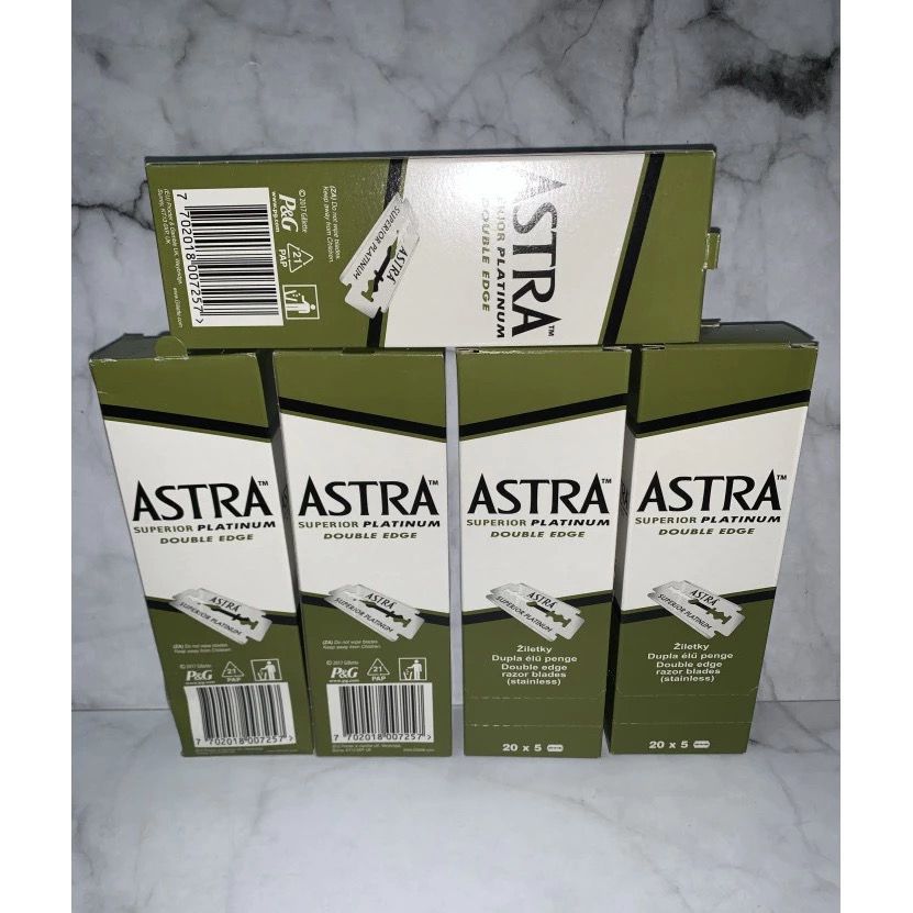Silet Astra Platinum Superior Double Edge isi 100 pcs Original