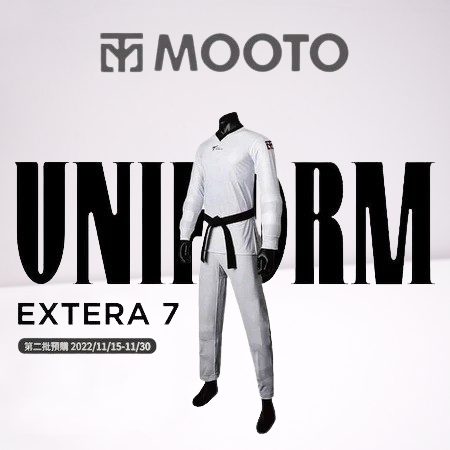 Dobok Olympic MOOTO EXTERA Kyorugi  Seragam taekwondo fighter
