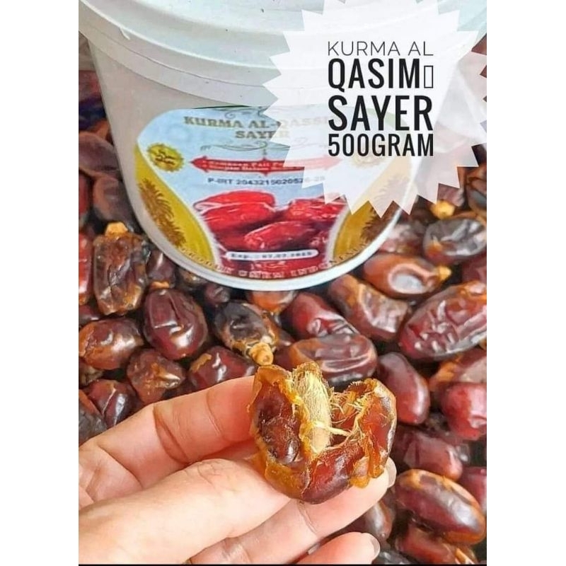 

2 EMBER KURMA ALQASSIM EMBER SAYER kemasan ember 500gr