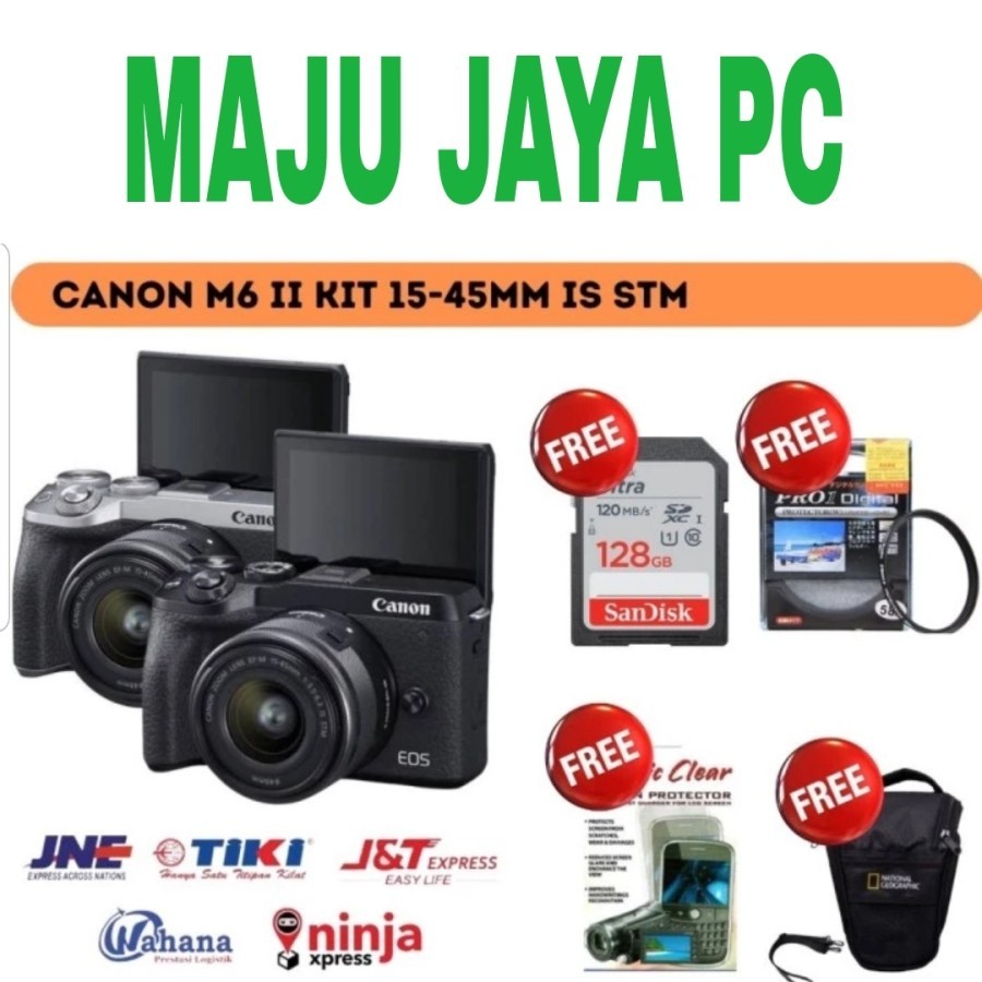 canon eos m6 mark II kit 15-45mm
