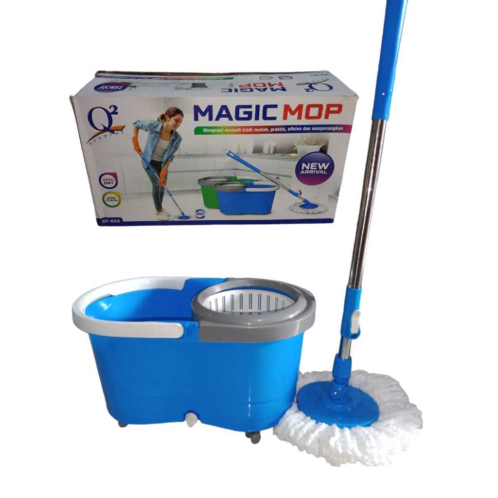 MAGIC MOP Q2623 / ALAT PEL LANTAI Q2 623 / ALAT PEL LANTAI PRAKTIS ULTRA SPIN MOP / PEL LANTAI SPIN