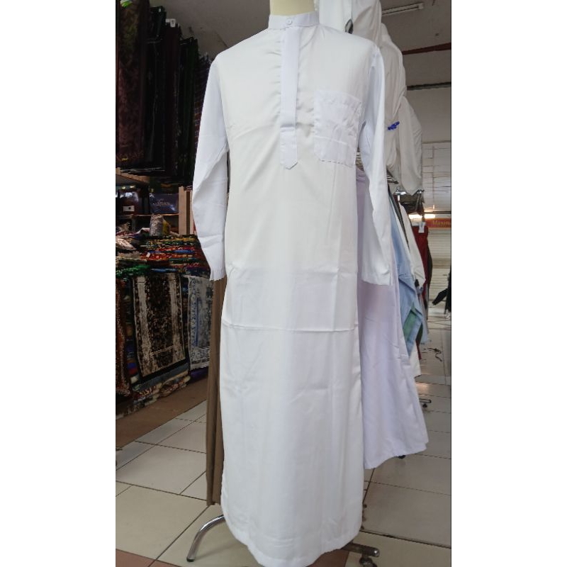 Baju Gamis/Jubah Pria Dewasa Bahan katun toyobo.