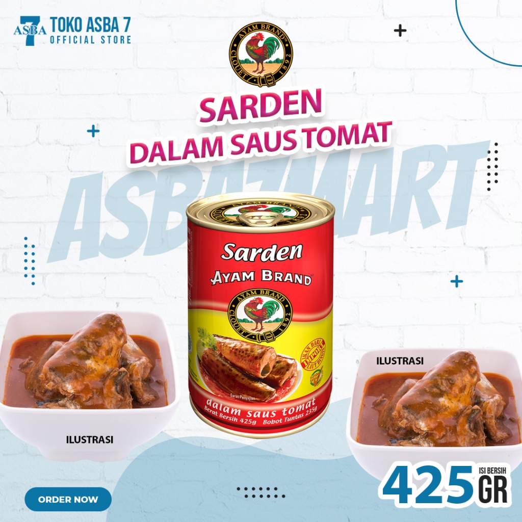 

AYAM BRAND SARDINES IN TOMATO SAUCE 425G