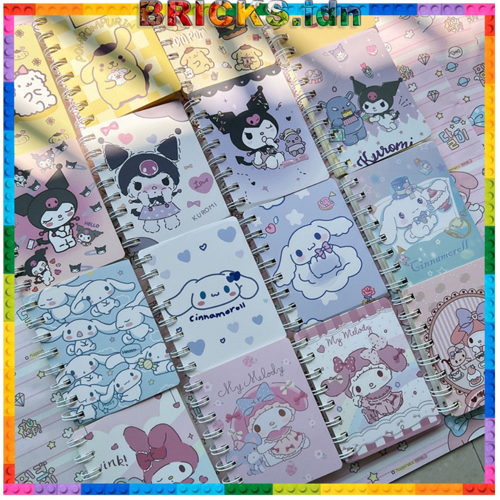 

Minibook Notebook A7 Kartun Lucu Aesthetic Buku Tulis A7 MP22