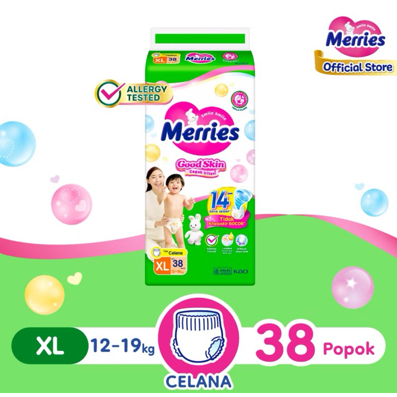 MERRIES POPOK CELANA XL 38