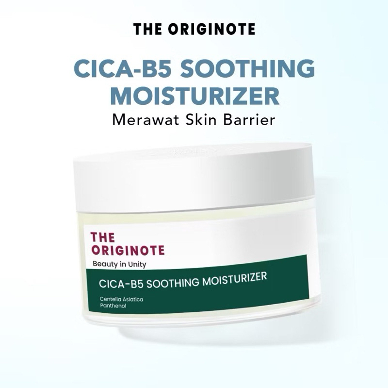 The Originote Moisturizer Cica B5 Soothing Moist | Moisturizer Acne | Moisturizer Kulit Jerawat