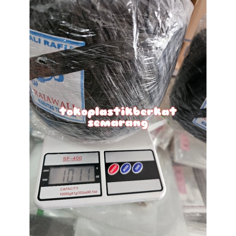 

Tali rafia hitam 1kg / tali rafia hitam / rafia hitam