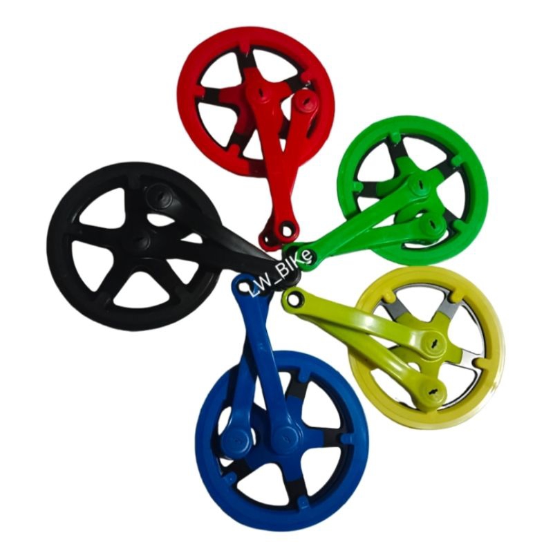 Crank Gir Gear Sepeda Fixie Liapt Minion 44T warna single