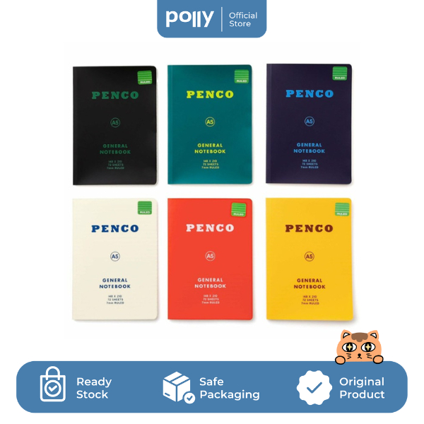 

PENCO Soft Notebook Ruled / Buku catatan premium