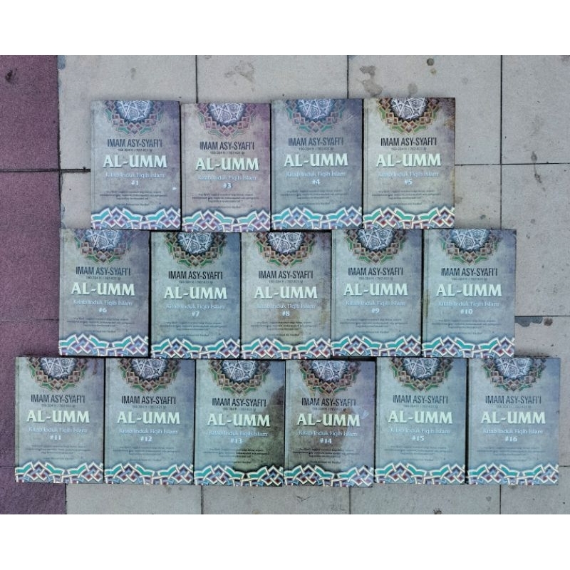 [OBRAL] BUKU BACAAN AGAMA / BACAAN ISLAMI / KITAB INDUK FIQH ISLAM / AL - UMM / JILID 1 - 16 / IMAM 