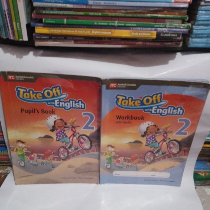 BUKU TAKE OFF WITH ENGLISH 2 PUPIL'S BOOK WORKBOOK