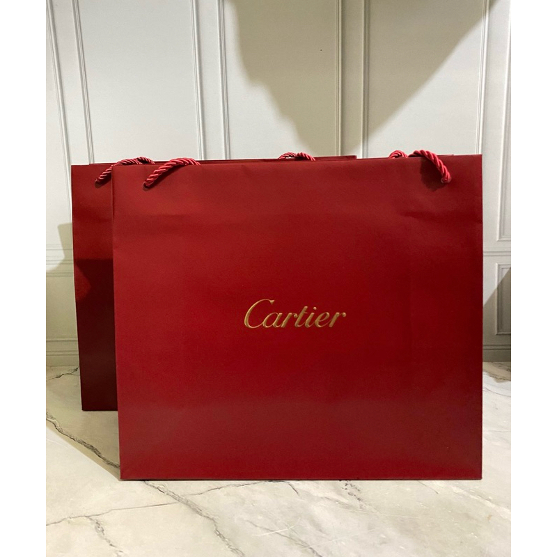 

Paper Bag Cartier Original Store Paper Bag Pembungkus Kado