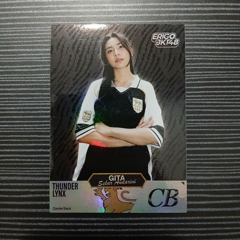 Panini Card Erigo x JKT48 Gita Sekar Andarini Photocard PC edisi Jersey