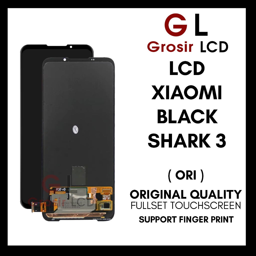 Grosir LCD Xiaomi Black Shark 3 Fingerprint Garansi