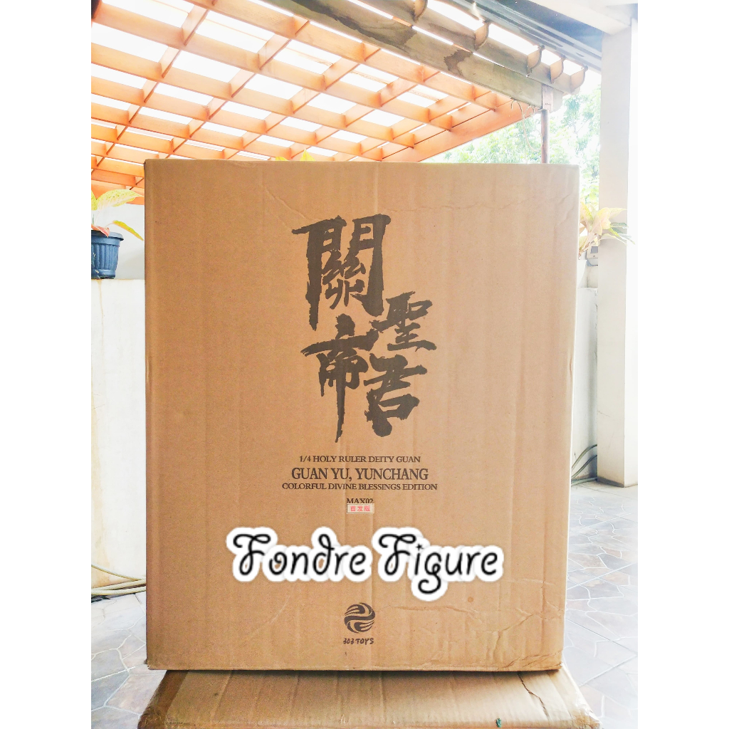 ORIGINAL 303TOYS MAX02 GUAN YU 1/4 SCALE HOLY RUTER DEITY GUAN YUNCHANG COLOURFUL DIVINE BLESSINGS E