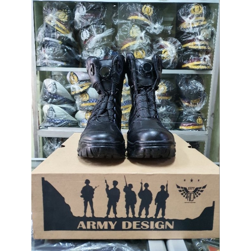 Sepatu Pdl Tactical Tali Putar Army Disgn | Sepatu Pdl Tali Putar | Sepatu Tali Putar