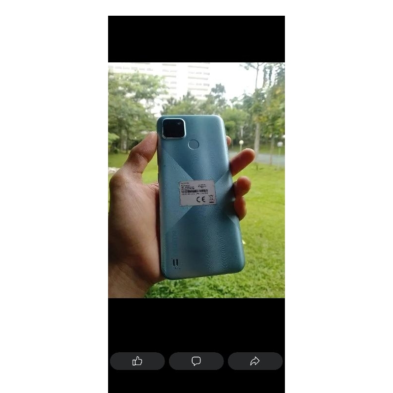 Hp realme c21y ram 4/64 SECOND