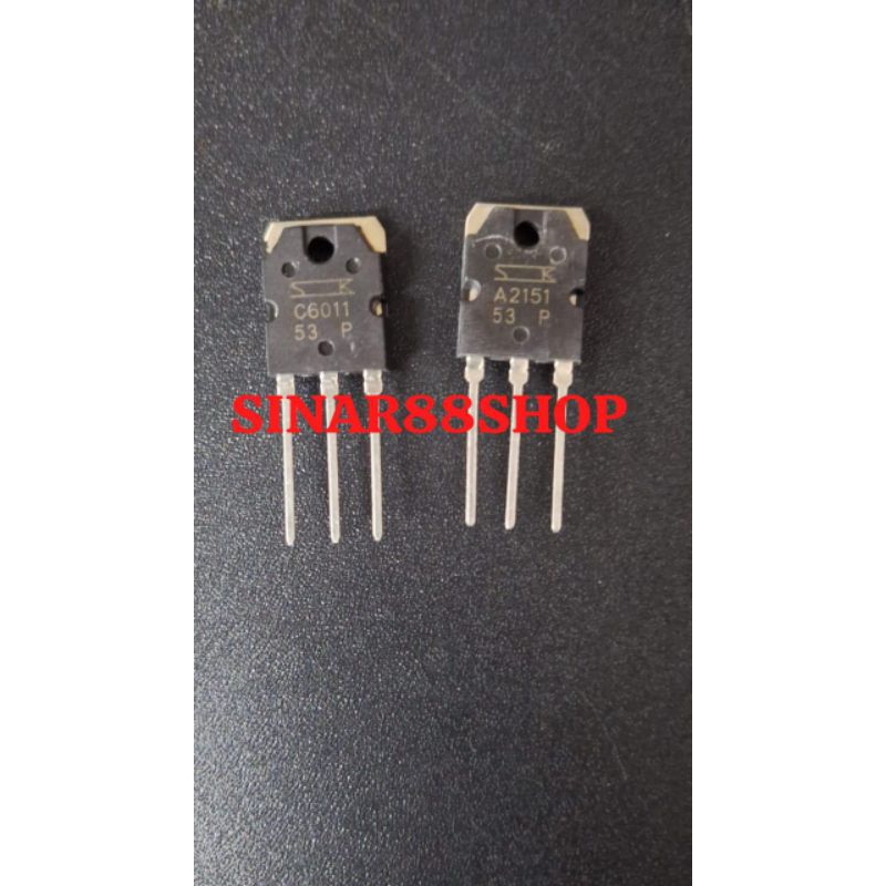 Hrg 1 set C6011 + A2151 C6011A A2151A SC6011 SA2151 SC6011A SA2151A 2SC6011 2SA2151 2SC6011 2SC6011A