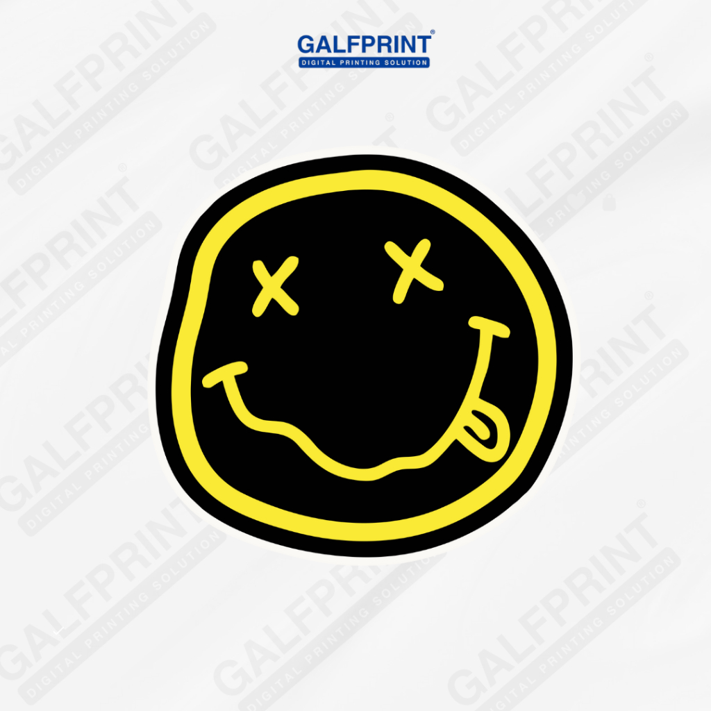 

STICKER BAND MUSIK NIRVANA SMILE HD VINYL TERMURAH