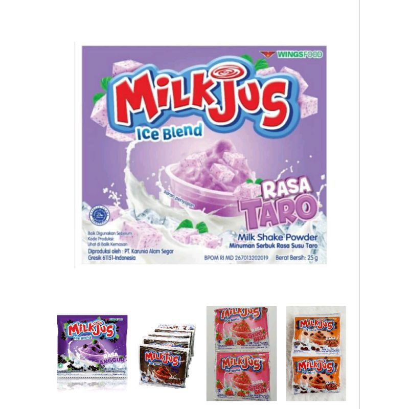 

Milkjus minuman sachet instan