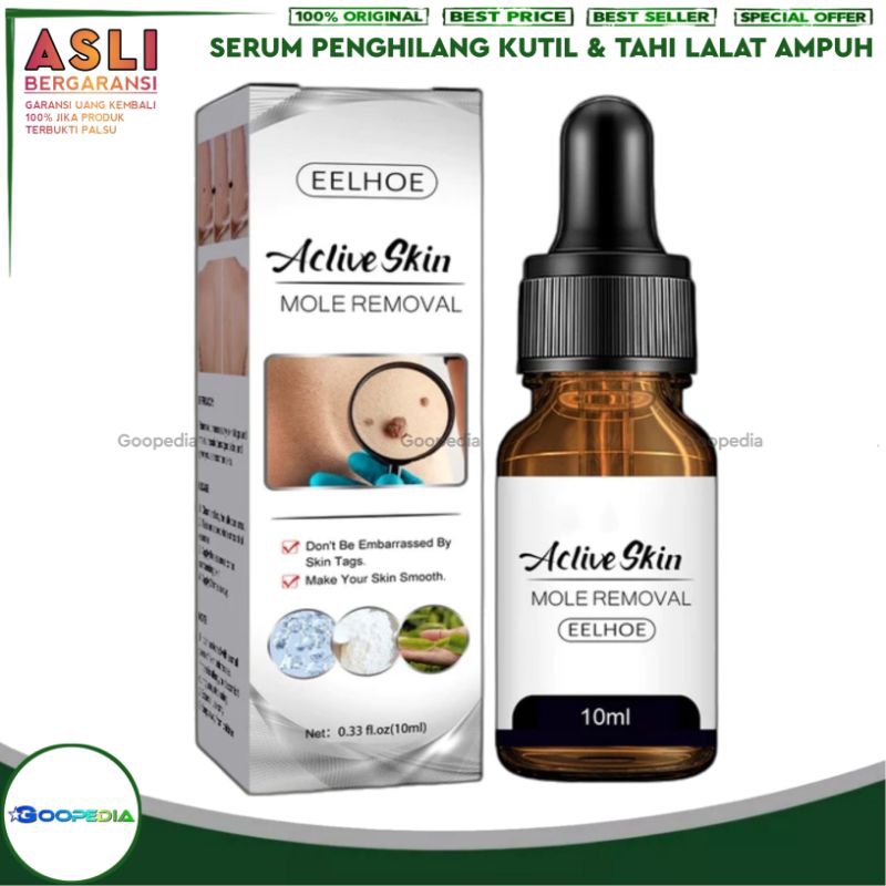 [ ORIGINAL ] EELHOE ACLIVE SKIN MOLE REMOVAL SERUM ESSENCE TAG & WART REMOVER | SERUM PENGHILANG TAH