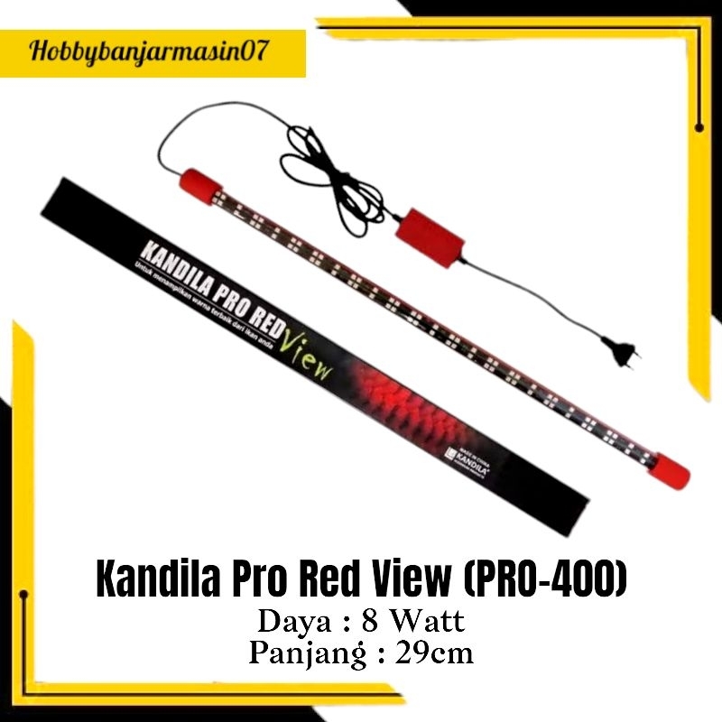 KANDILA PRO RED VIEW 400 LAMPU JAHAT LAMPU KOKI LAMPU ARWANA