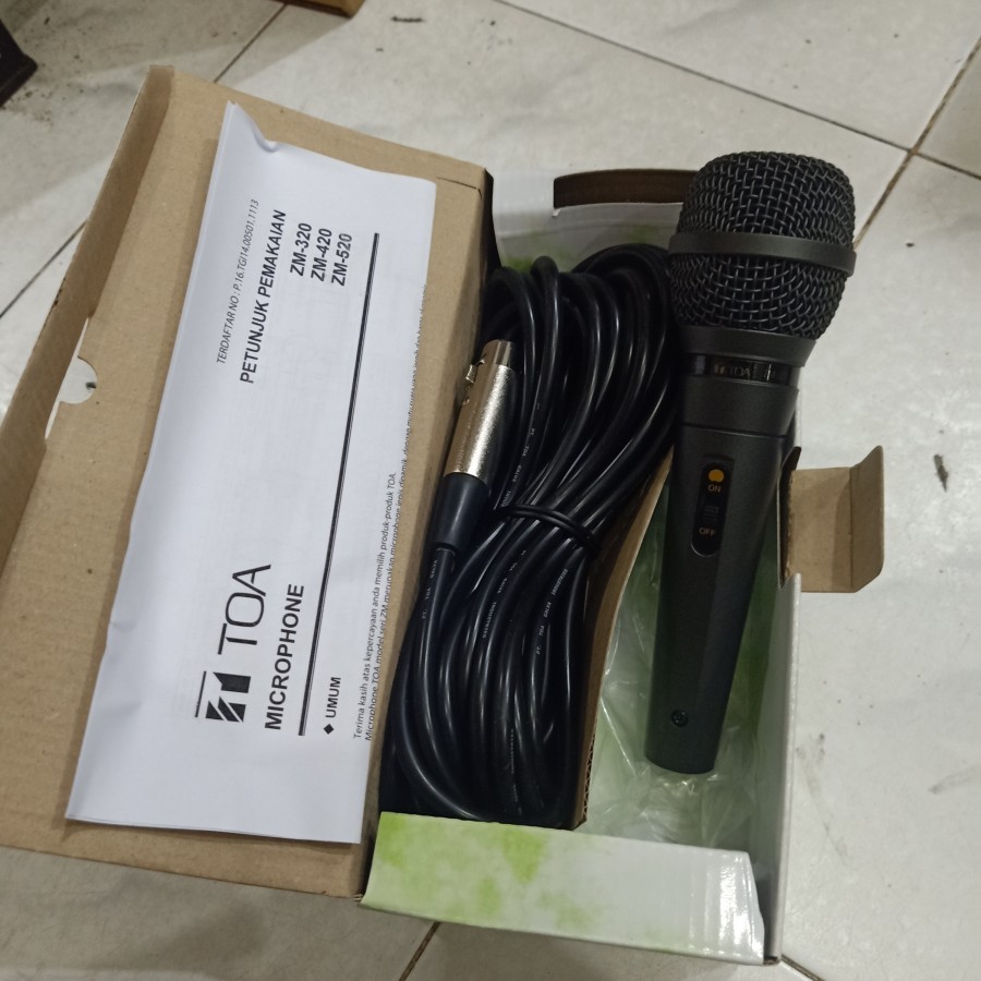 MIC TOA ZM 320 MIK TOA ZM320 ORIGINAL TOA ZM-320
