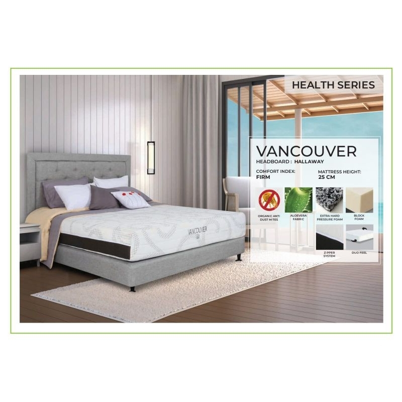 Airland Mattress Vancouver 160x200 (Orthopedic)