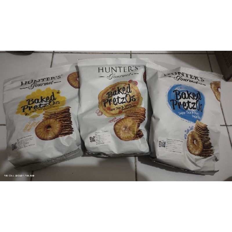 

Hunter's baked pretzos 160gr/180gr by gourmet