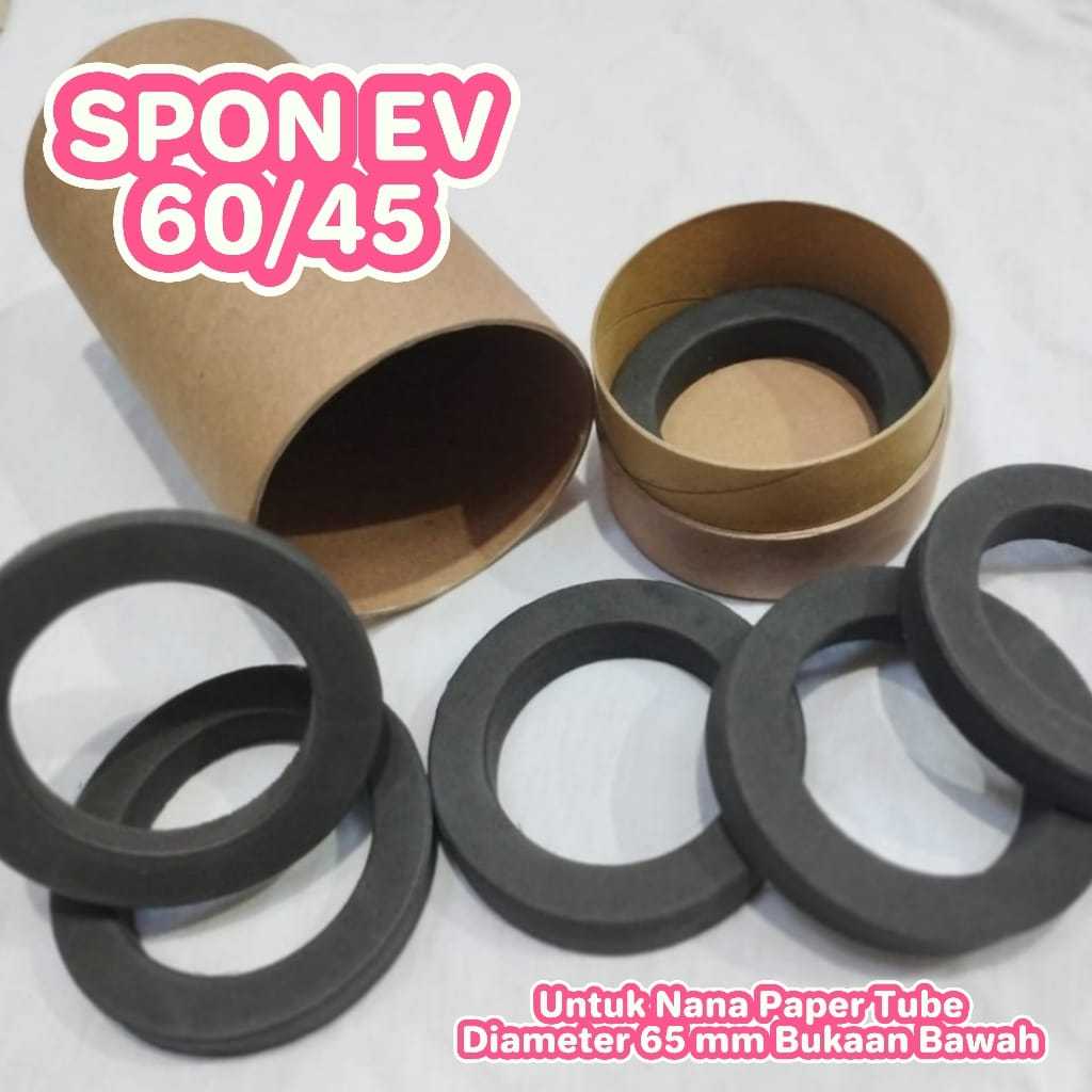 

SPON EVA CUSTOM 60/45 UNTUK NANA PAPER TUBE [BUKAAN BAWAH] DIAMETER BOTOL PARFUM DIATAS 46 MM