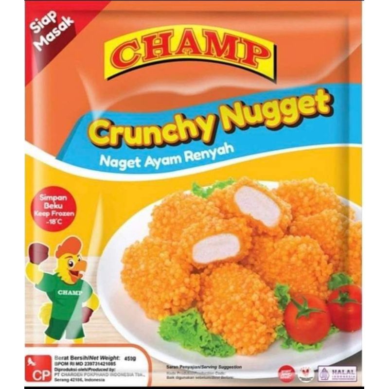 

Champ nuget cruncy 225 gram