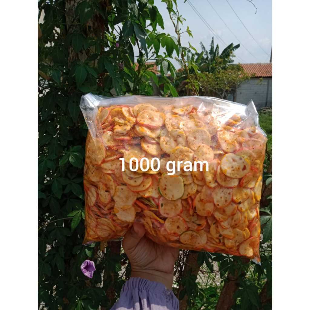 

seblak kering kerupuk warna pedas daun jeruk isi 250 gram / 500 gram / 1000 gram