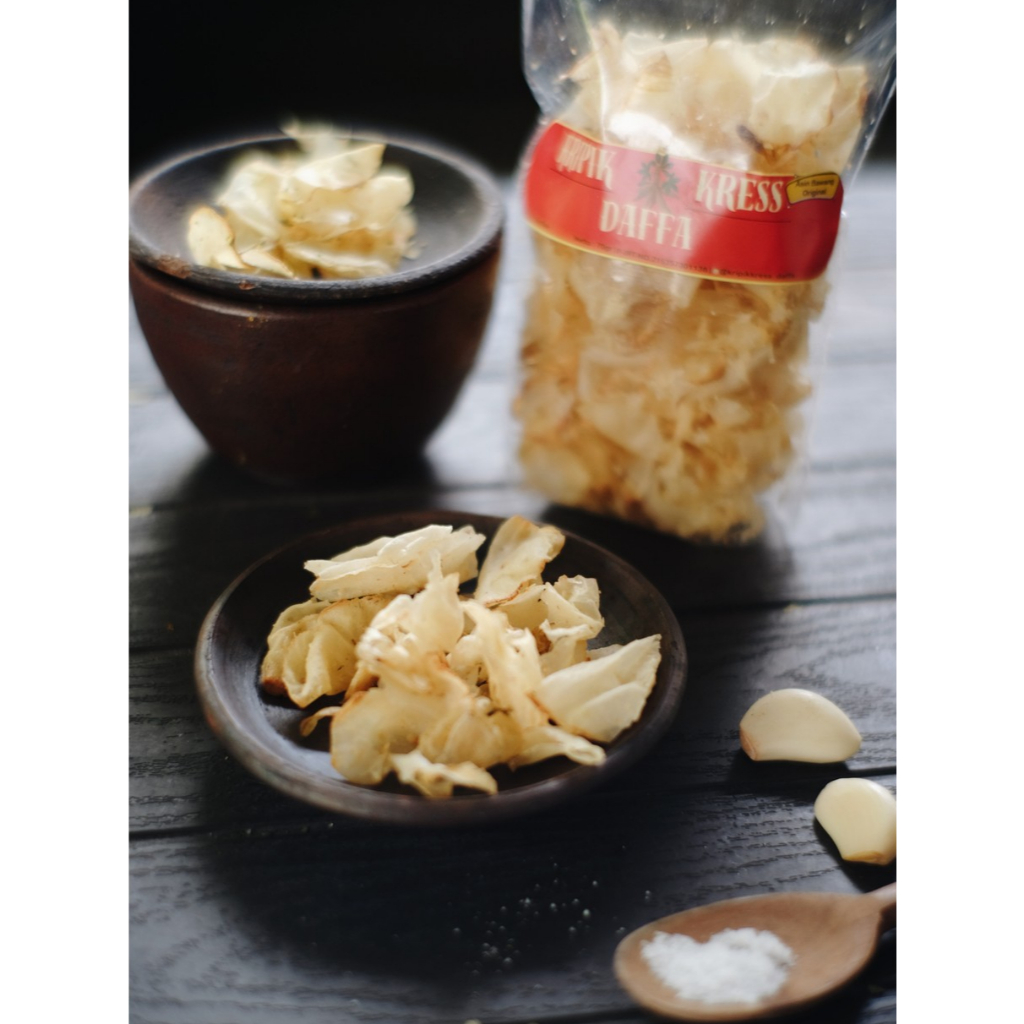 

Keripik Singkong Kriwil / Kress Varian Rasa Asin Bawang