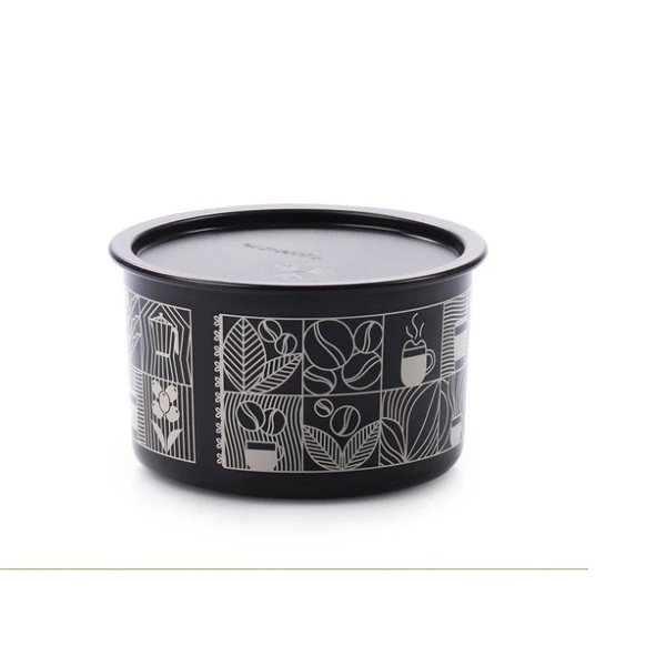 Tupperware one touch canister kapasitas 1,4 liter toples motif