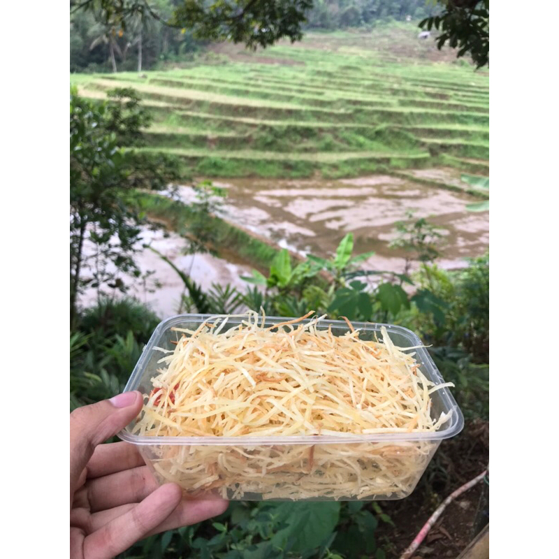 

Snack kiloan KREMES singkong original pedas balado 250gram makanan ringan cocok untuk ngemil