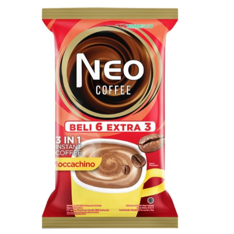 

NEO Coffee Moccachino 3in1 Instan Coffee 9 x 20 g