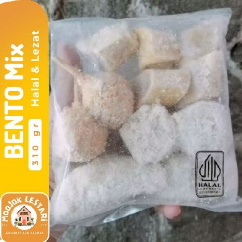 

Bento MIX ala HokBen Frozen Isi 11 Premium Enak Halal 310gram