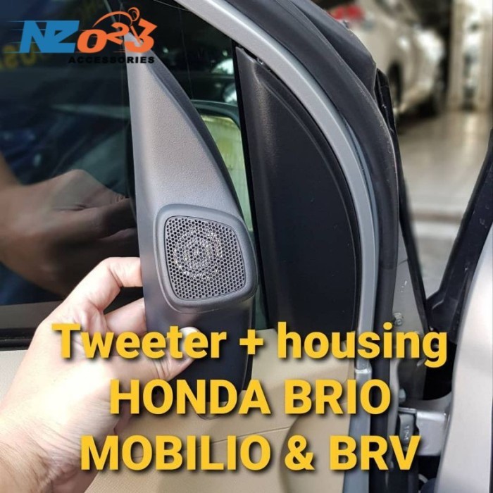 Tweeter + Crossover Honda Brio Brv Mobilio tipe S,Satya E Cvt RS