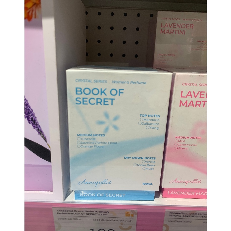 ART S45R Perfume Annapellet crystal series womens