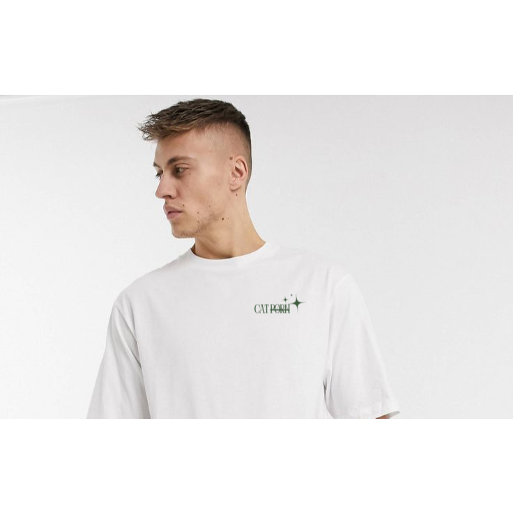 100% loves cat oversize t shirt