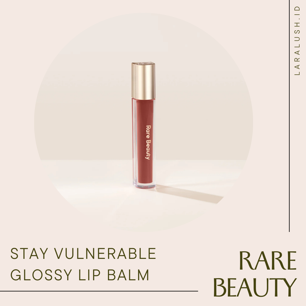 (READY) Rare Beauty Stay Vulnerable Glossy Lip Balm - Nearly Neutral