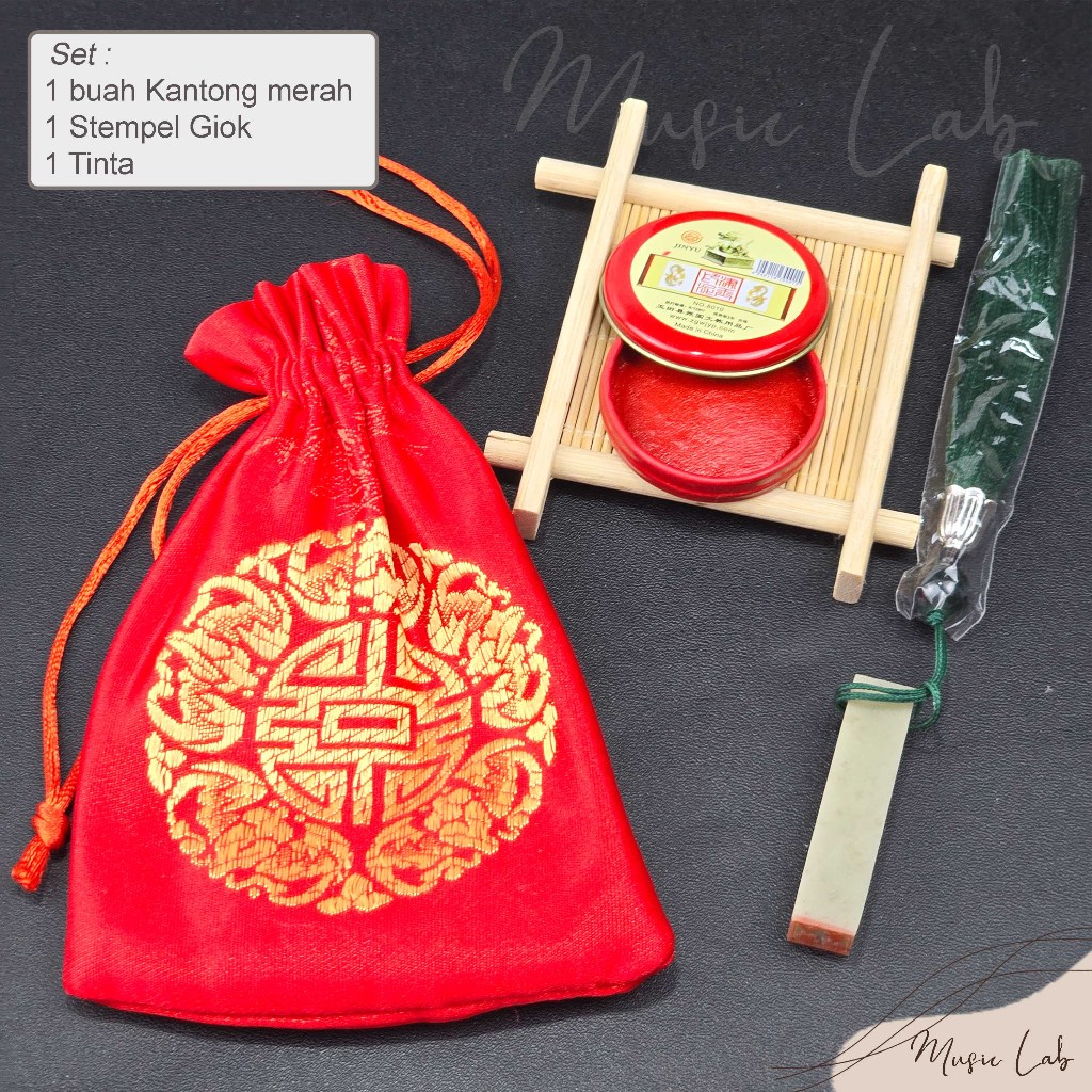 

Stempel Giok Imitasi China (per set)