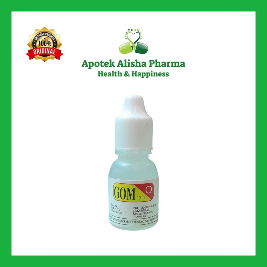 Gom Glicerin 10ml - Gliserin Obat Sariawan / Bibir Kering Pecah Pecah