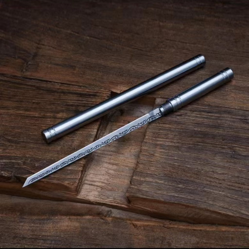 Pisau Dapur Motif Tongkat Stainless DAFE - Portable Fruit Knife - Kitchenware