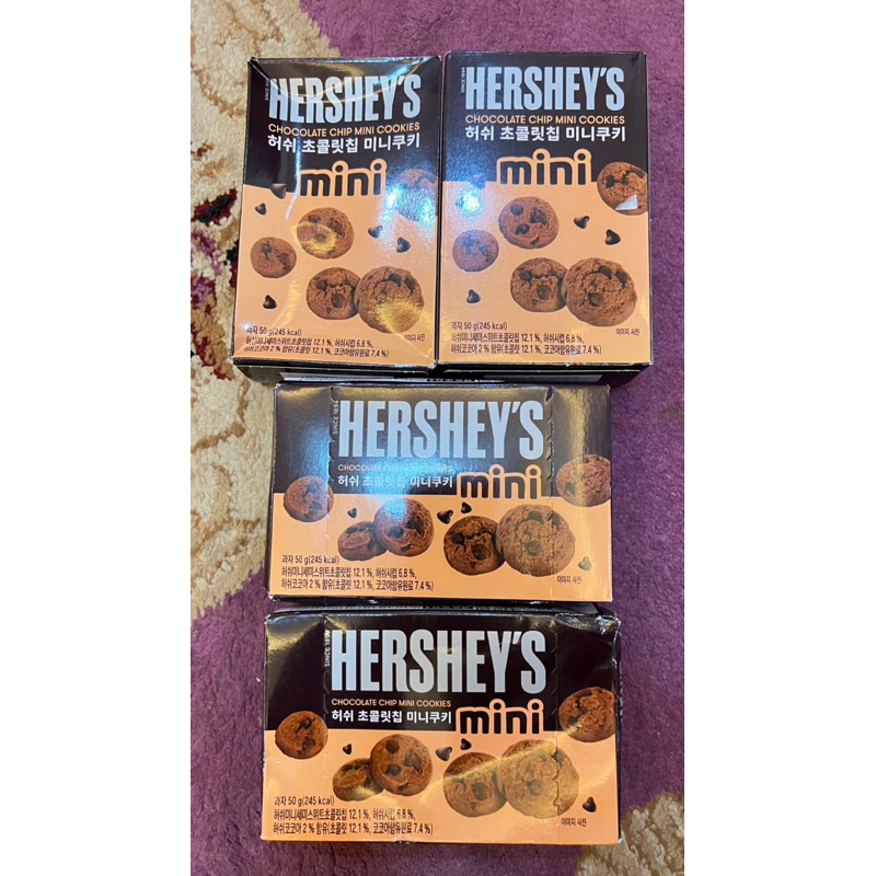 

Hershey's Chocolate Chip Mini Cookies Original Korea (Handcarry Korea)