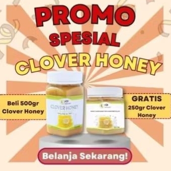

Promo sweet power madu Clover Honey 500gr - supplement makanan