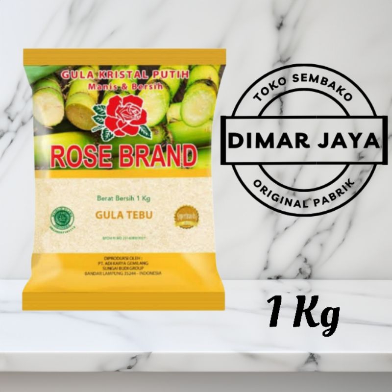 

Gula Rosebrand Tebu Kemasan 1 Kg