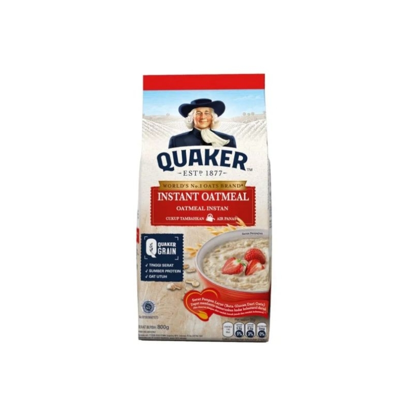 

Quaker instant oatmeal 1,2kg / 1200gr / 800gr