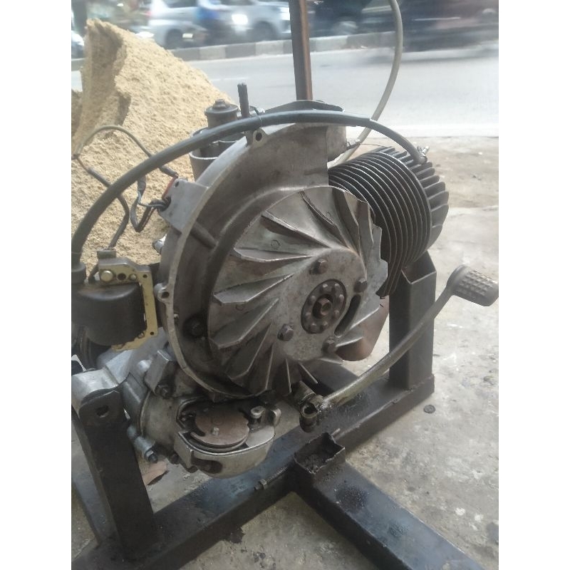 mesin vespa bajaj deluxe